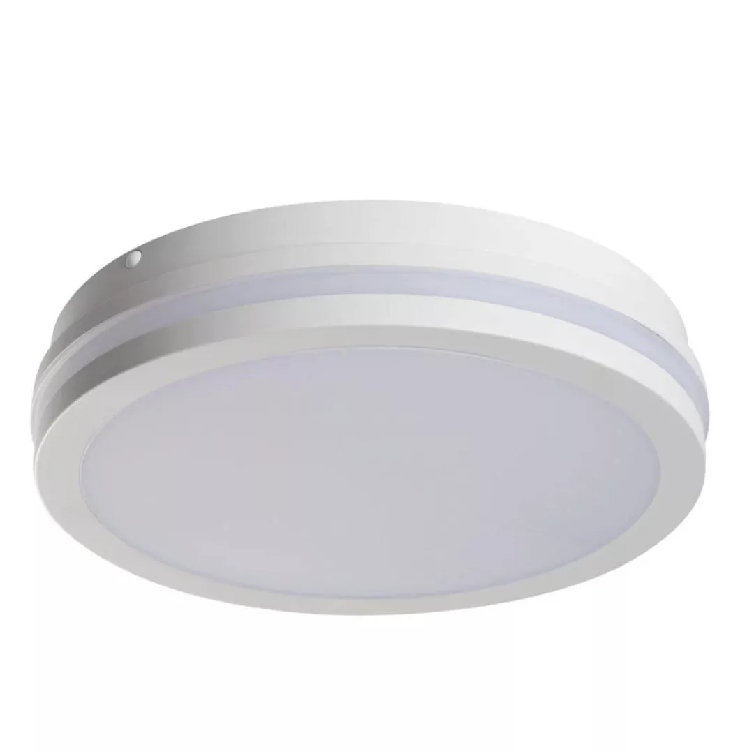 LED Deckenleuchte Beno in Weiß 24W 2060lm IP54 rund günstig online kaufen