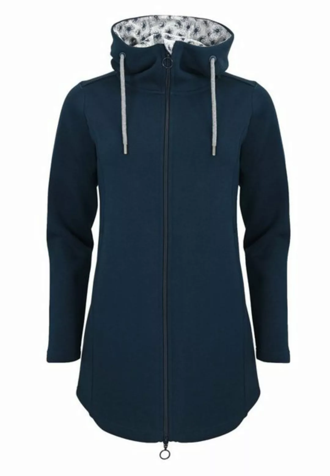 Elkline Strickfleecejacke Lily weiches Jersey Material 2-Wege-Reißverschlus günstig online kaufen