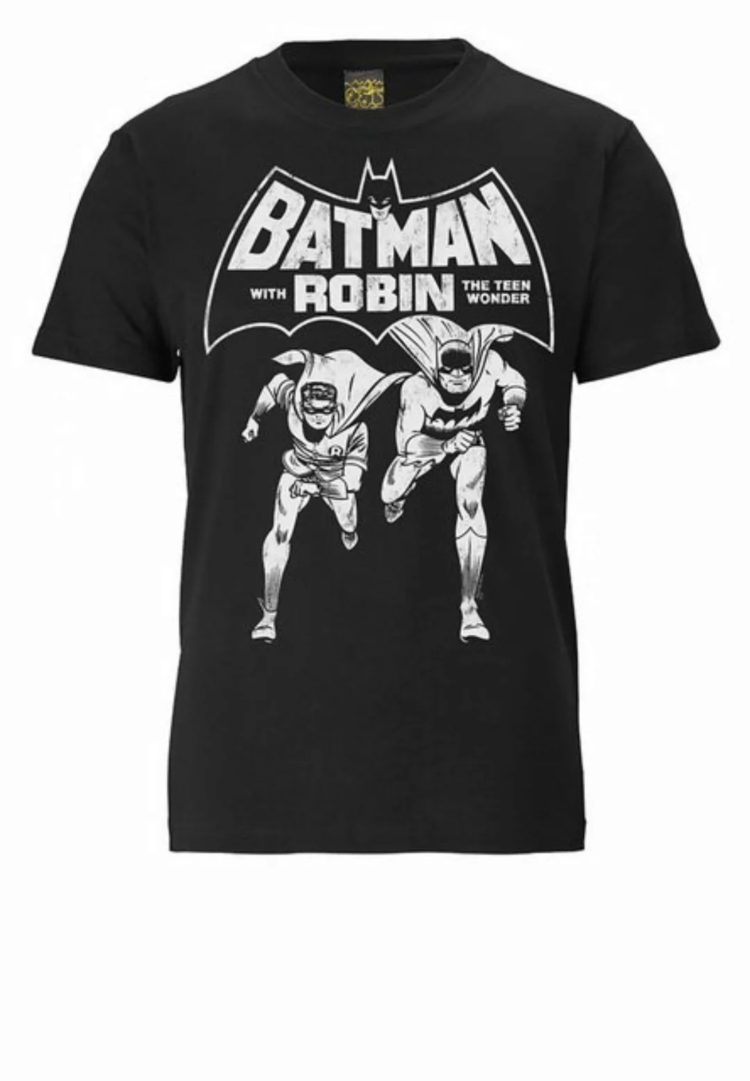 LOGOSHIRT T-Shirt Batman & Robin - Teen Wonder mit trendigem Superhelden-Pr günstig online kaufen