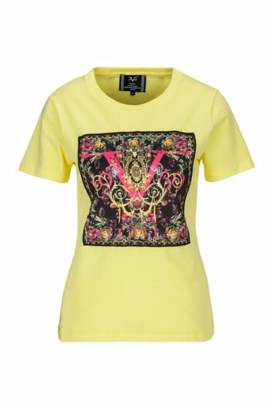 19V69 Italia by Versace Rundhalsshirt TABEA mit Barock-Print (XS-XXL) günstig online kaufen