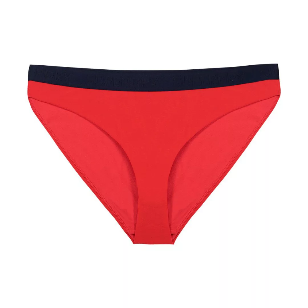 Superdry Sport Brief Bikinihose S Bright Red günstig online kaufen