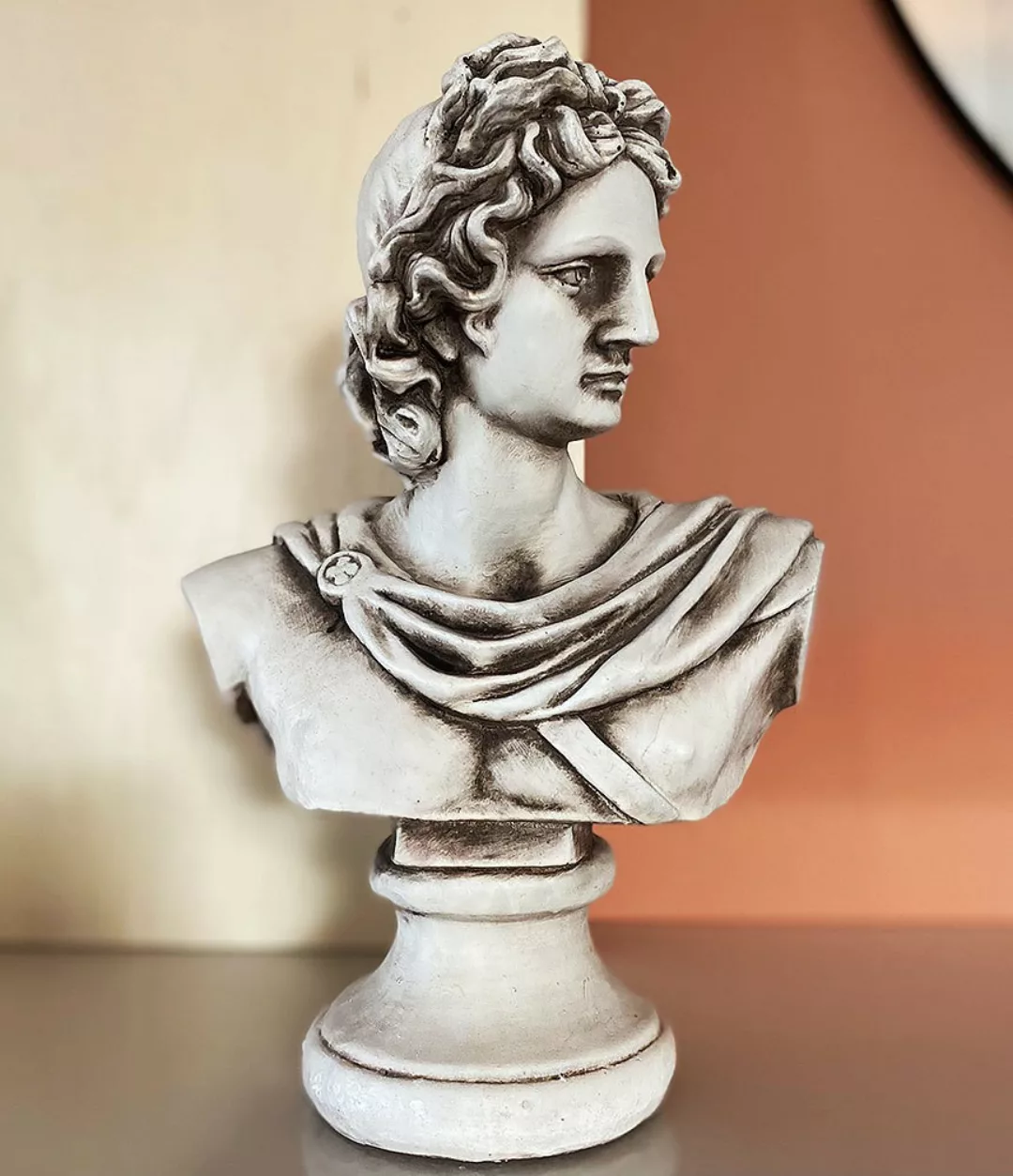 Griechische Statue Gott Apollo Büste Antike Skulptur Kopf Römische Figur We günstig online kaufen