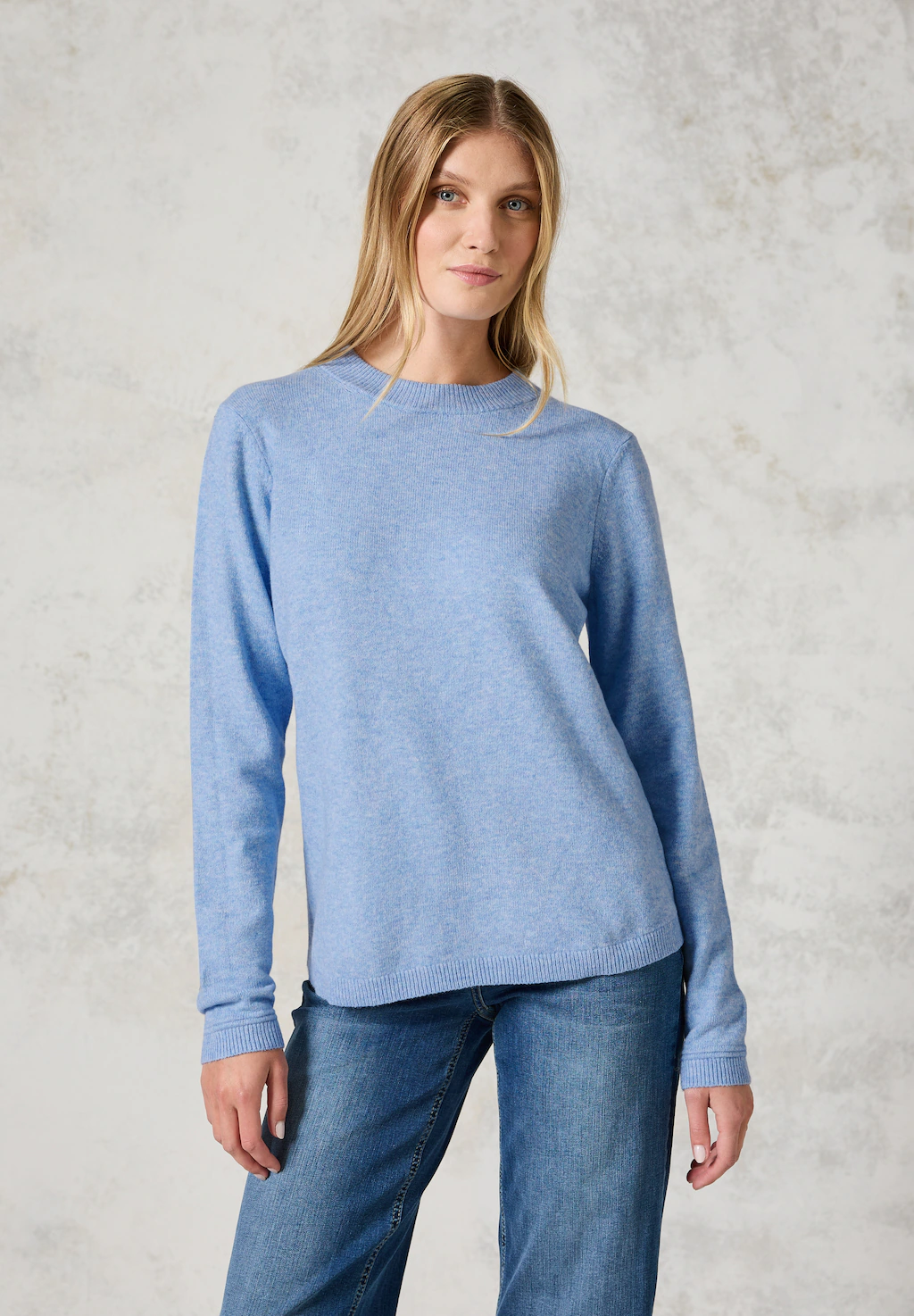 Cecil Strickpullover mit Stehkragen und Struktur-Muster günstig online kaufen