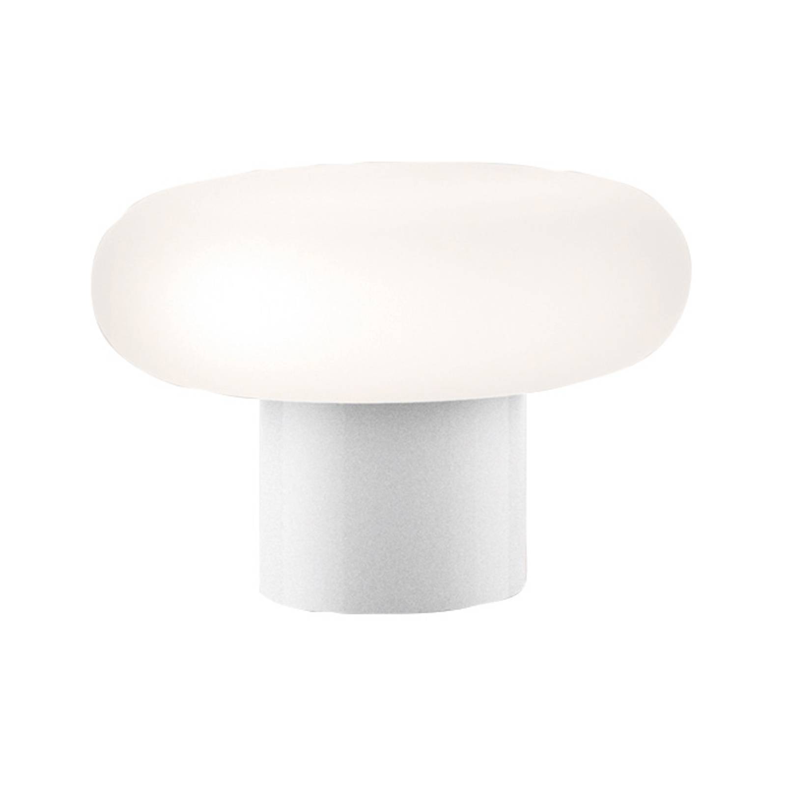 Artemide Itka LED-Tischleuchte, Keramikfuß weiß günstig online kaufen