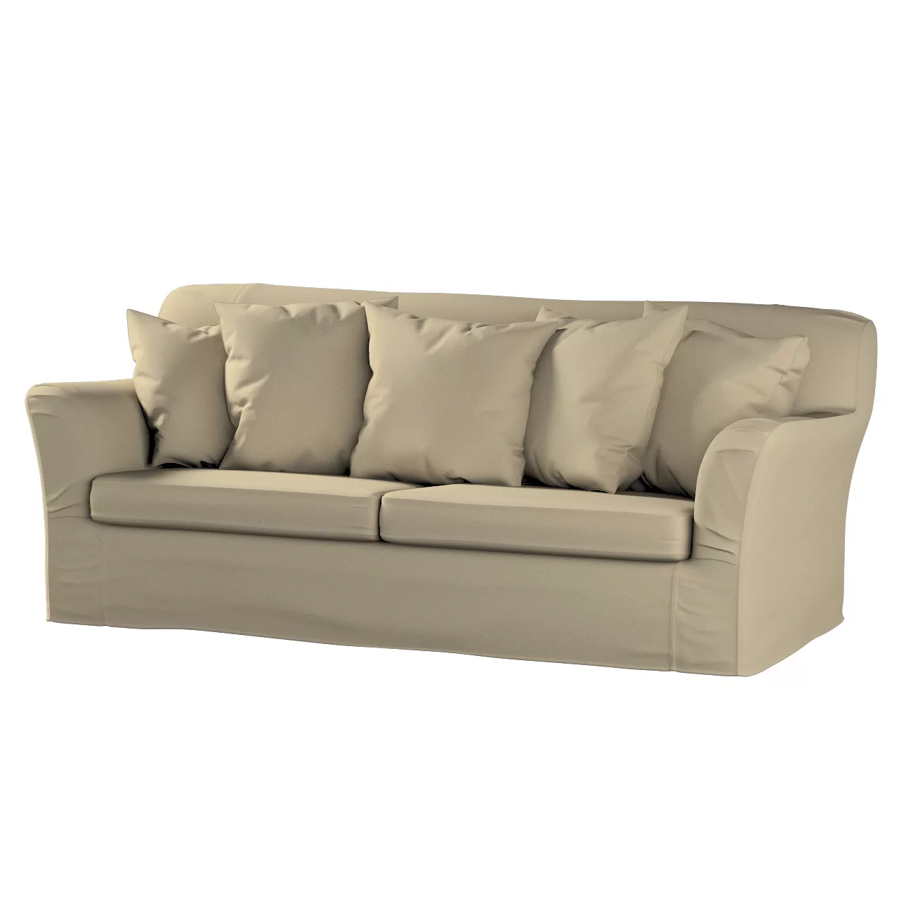 Bezug für Tomelilla Schlafsofa (normale Größe), dunkelbeige, Sofahusse, Tom günstig online kaufen