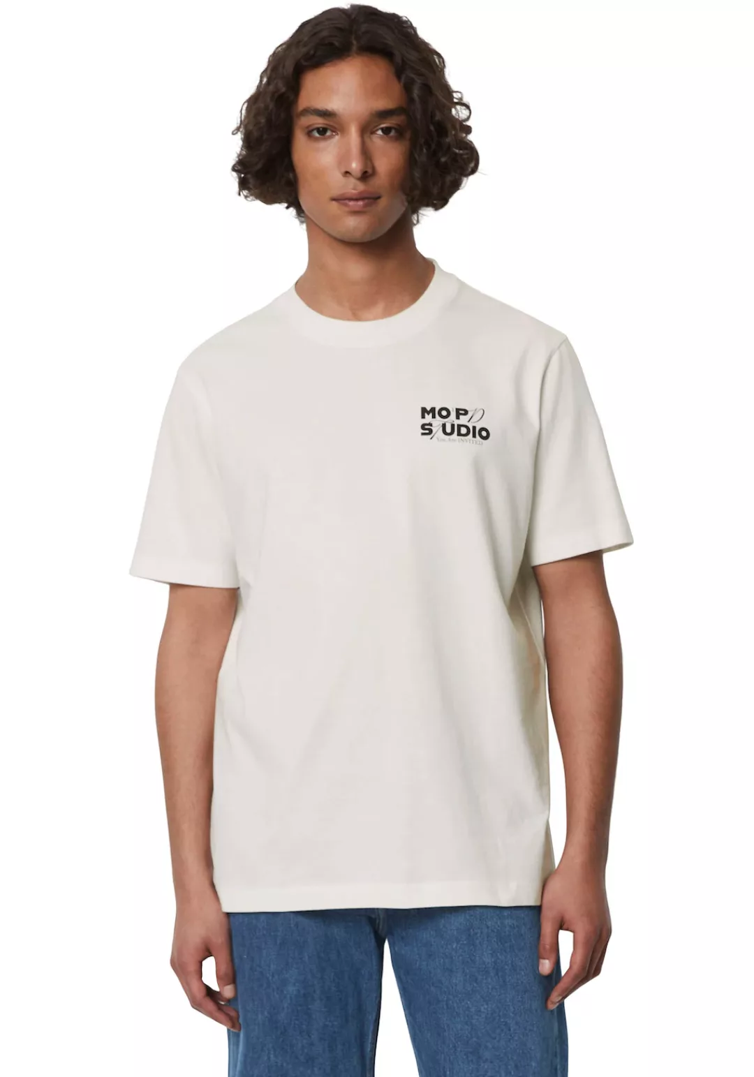 Marc OPolo DENIM T-Shirt, mit großem Rückenprint günstig online kaufen