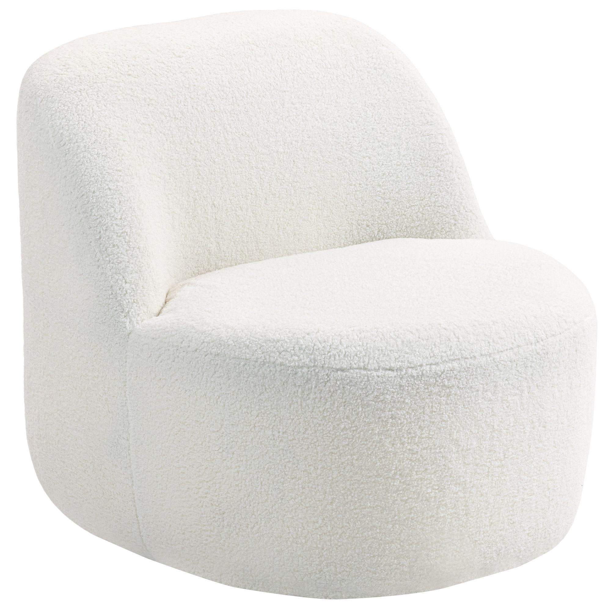 HOMCOM Wohnzimmerstuhl im modernen Stil mit ergonomischer Rückenlehne, gepo günstig online kaufen