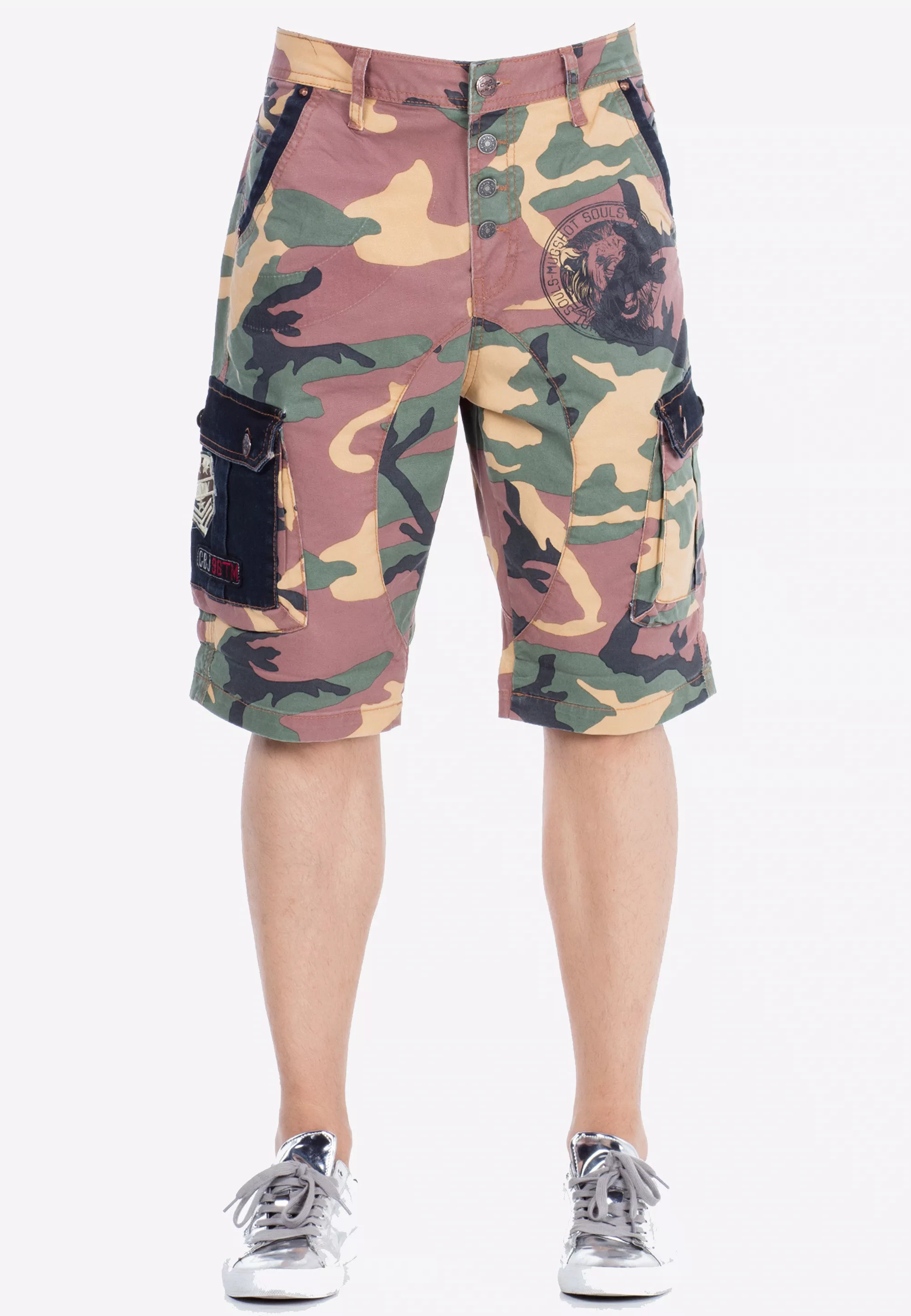 Cipo & Baxx Shorts, im auffälligen Design günstig online kaufen