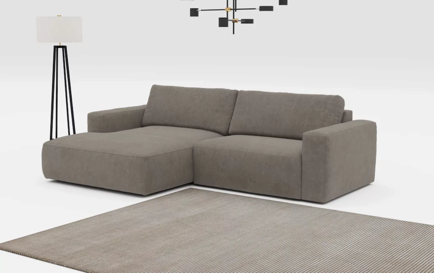 COTTA Ecksofa "Lasso L-Form", mit breiter Recamiere im trendigen Cord oder günstig online kaufen