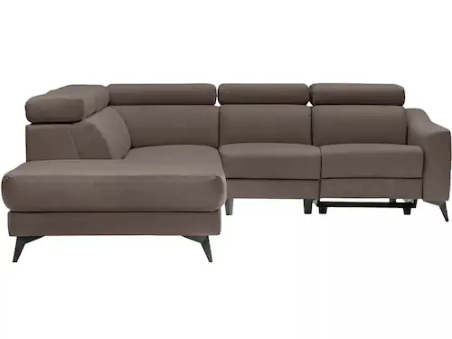 Places of Style Ecksofa "Valerio", mit 1 elektrischer Relaxfunktion und USB günstig online kaufen