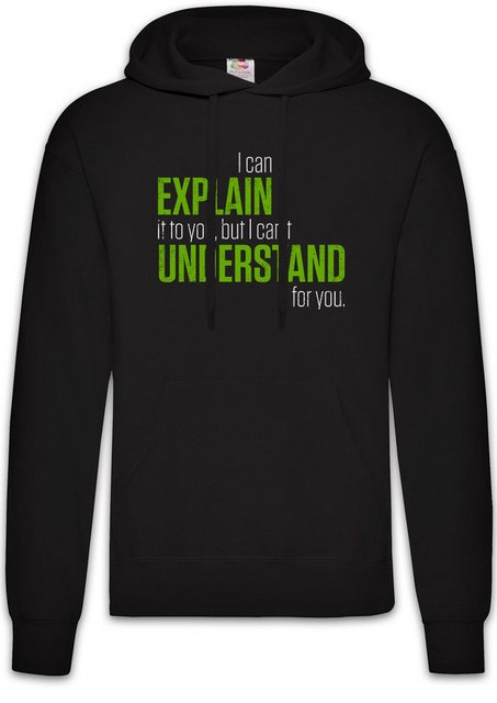 Urban Backwoods Hoodie I Can Explain It To You Herren Hoodie Lehrer Fun Tea günstig online kaufen