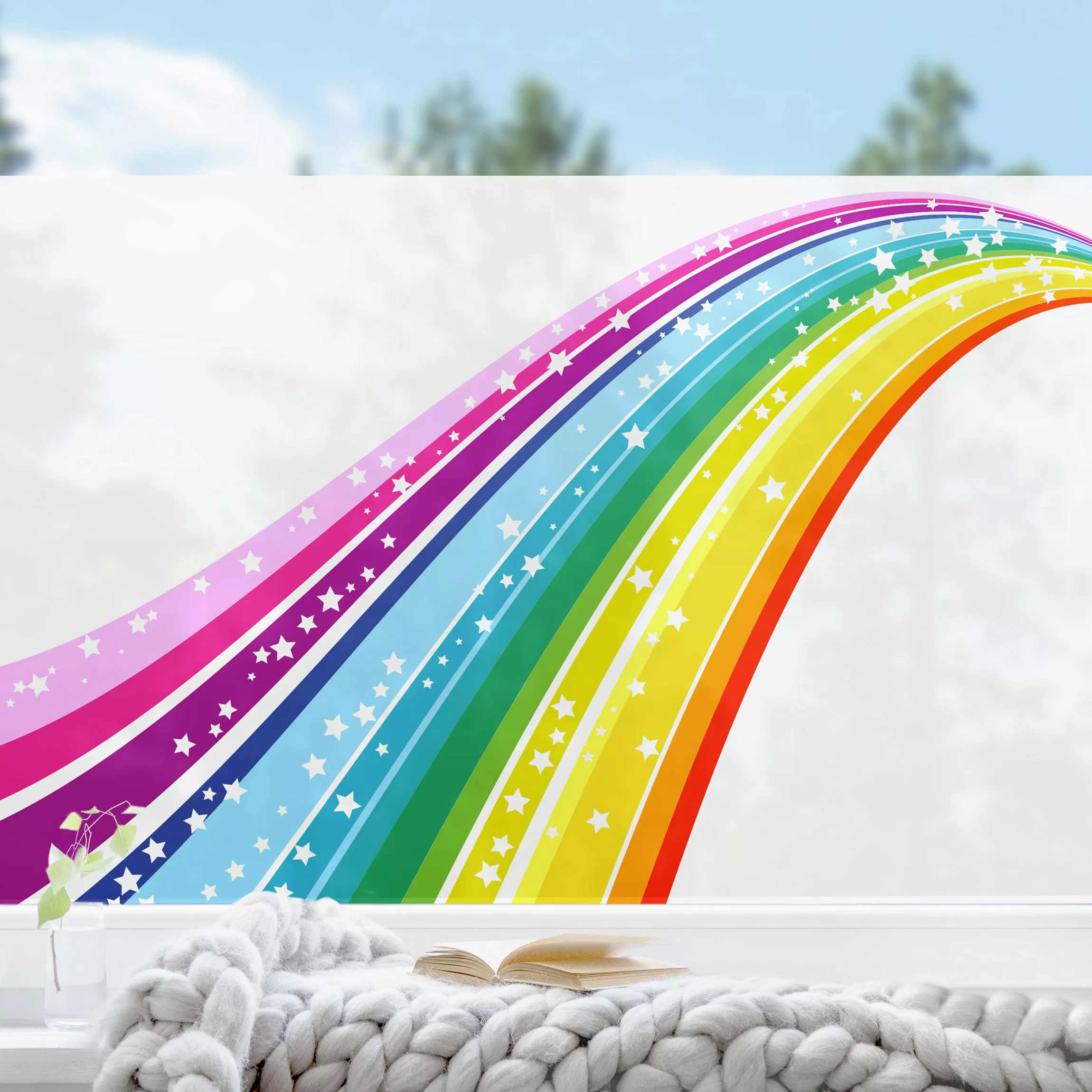 Fensterfolie Rainbow günstig online kaufen