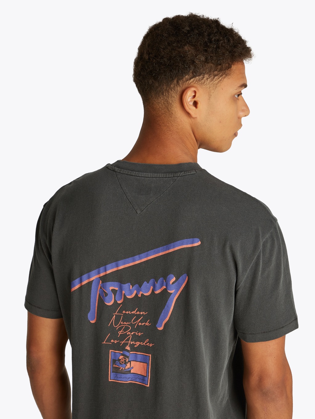 Tommy Jeans T-Shirt "TJM RLX FADED GRAPHIC TEE EXT", mit großem Rückendruck günstig online kaufen