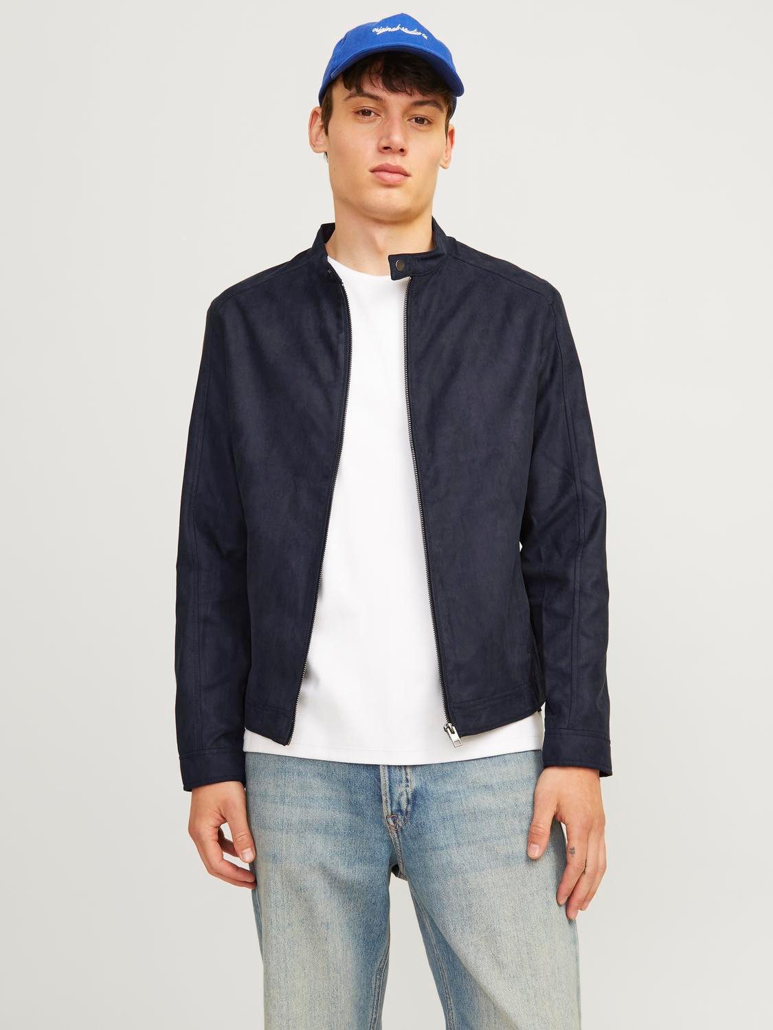 Jack & Jones Lederimitatjacke JJEDYLAN CLEAN günstig online kaufen