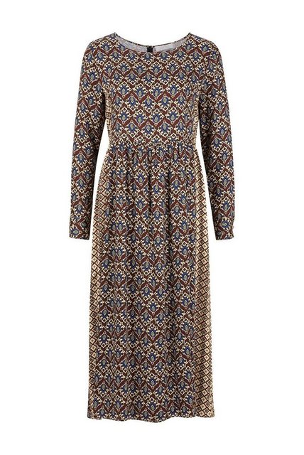 Rich & Royal Maxikleid printmix midi dress FSC günstig online kaufen