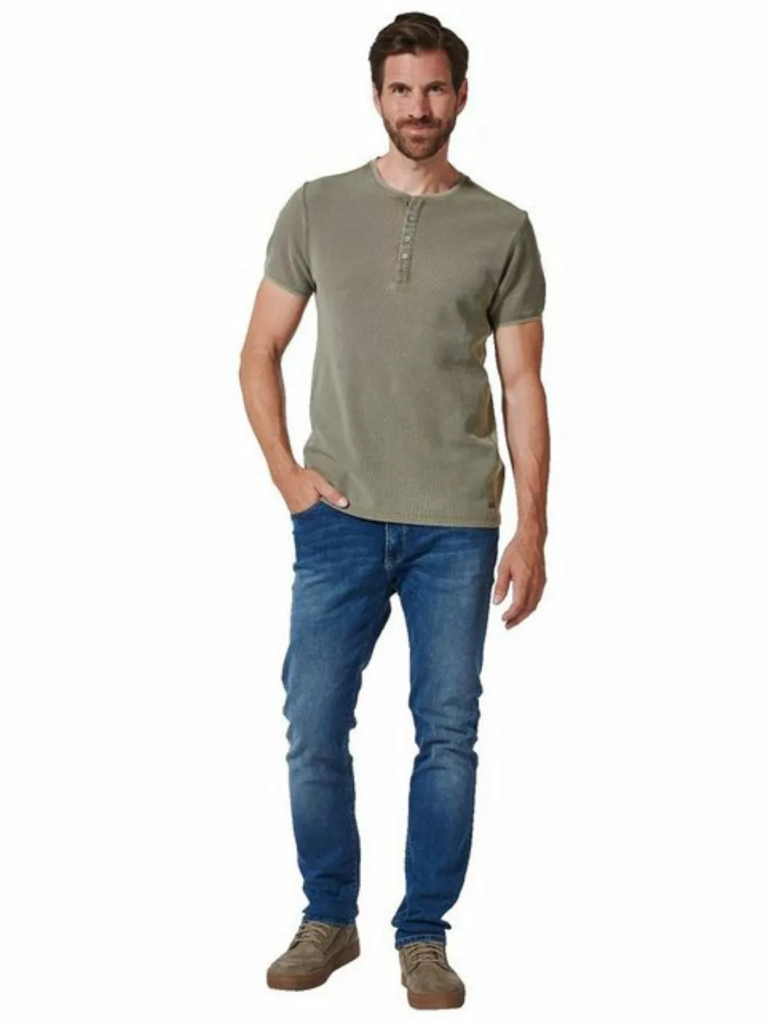 Engbers T-Shirt Henley-Shirt uni günstig online kaufen