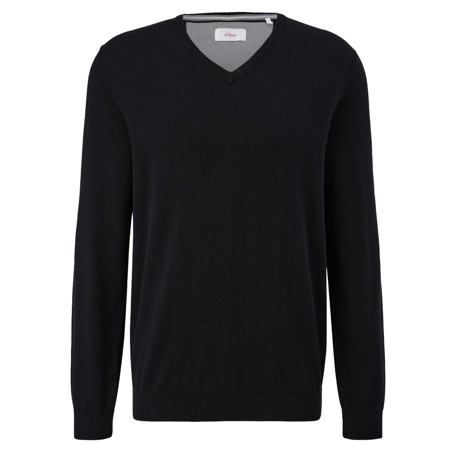 s.Oliver V-Ausschnitt-Pullover Casual (1-tlg) mit V-Ausschnitt günstig online kaufen