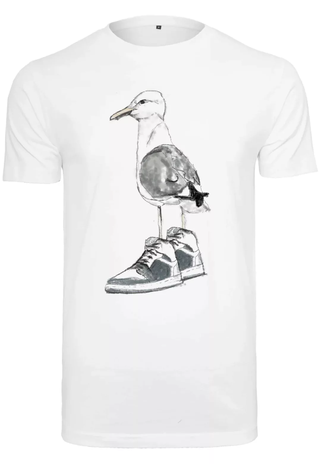 MisterTee T-Shirt "MisterTee Herren Seagull Sneakers Tee" günstig online kaufen