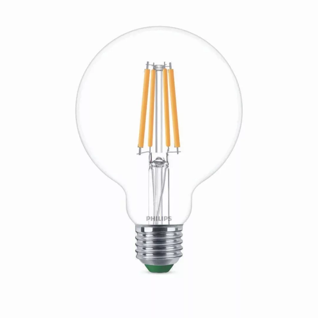 Philips LED Lampe E27 - Globe G95 4W 840lm 2700K ersetzt 60W Einerpack günstig online kaufen