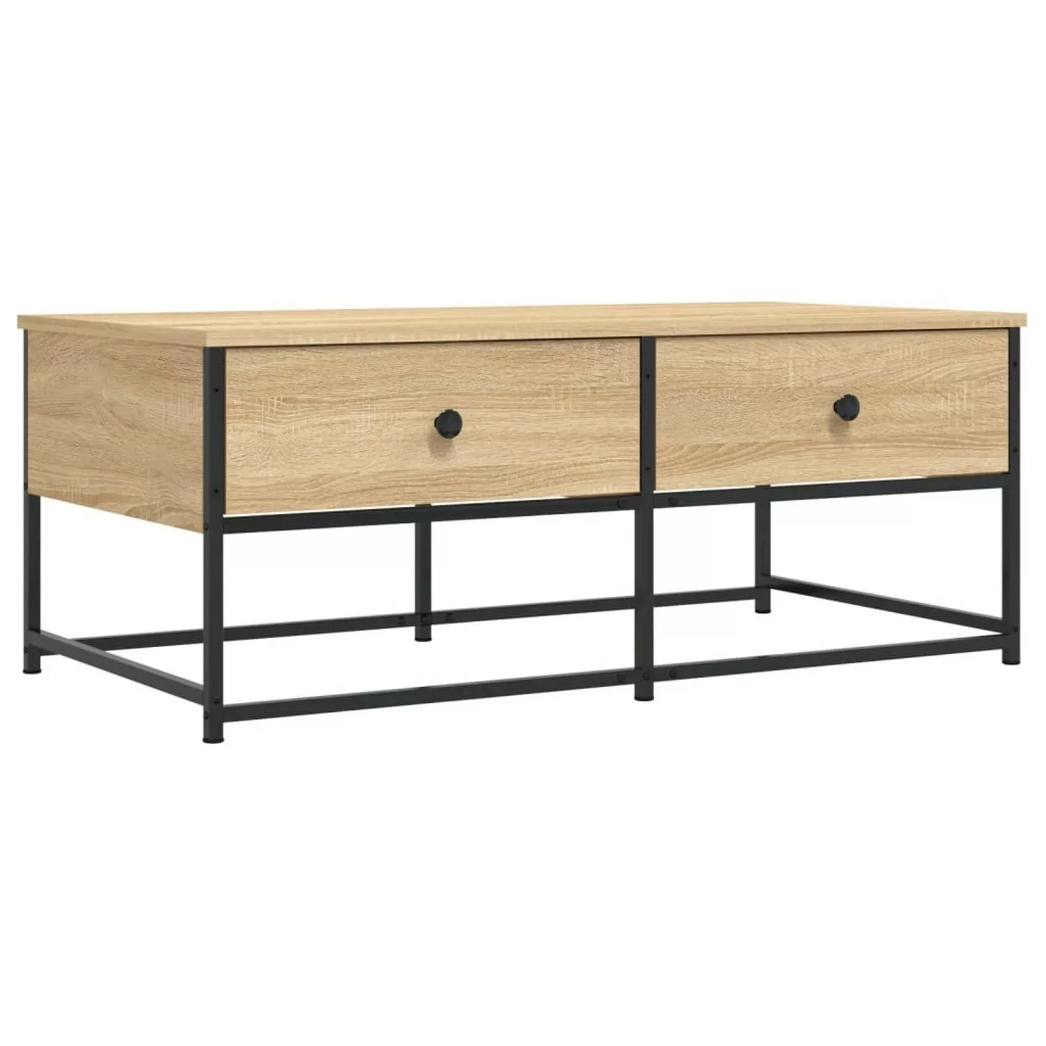 vidaXL Couchtisch Sonoma-Eiche 100x51x40 cm Holzwerkstoff Modell 1 günstig online kaufen