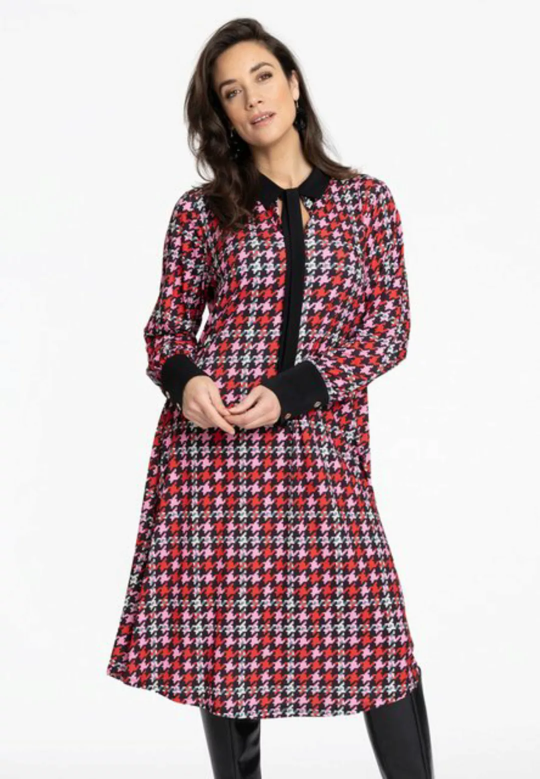 Yoek A-Linien-Kleid mit Langarm günstig online kaufen