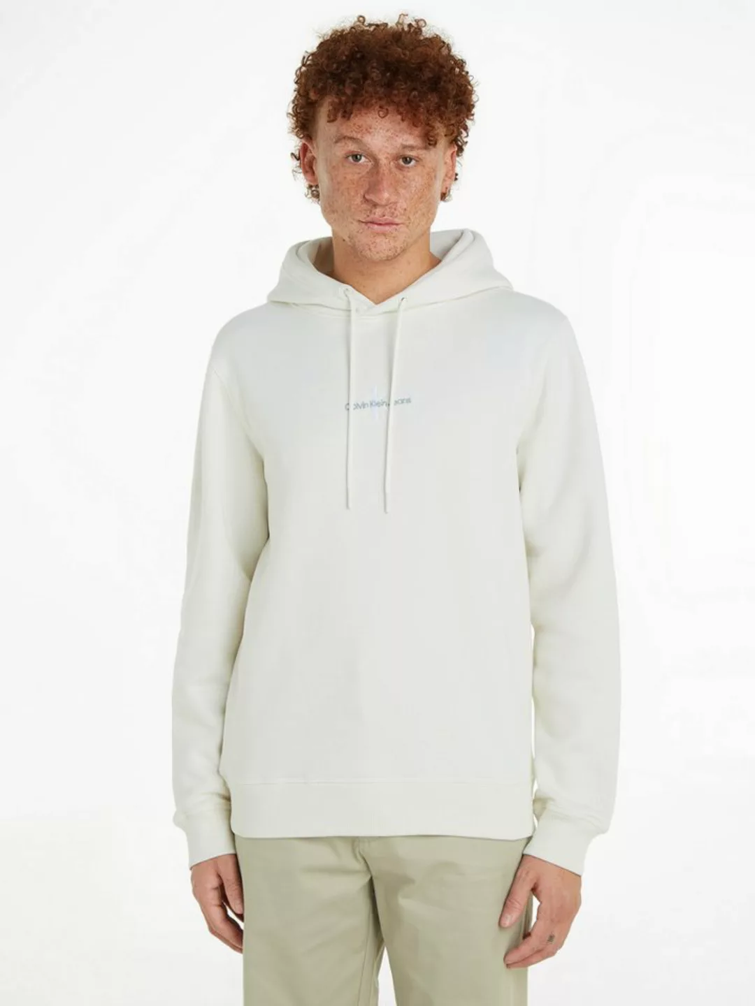 Calvin Klein Jeans Kapuzensweatshirt MONOLOGO HOODIE mit Logoschriftzug günstig online kaufen