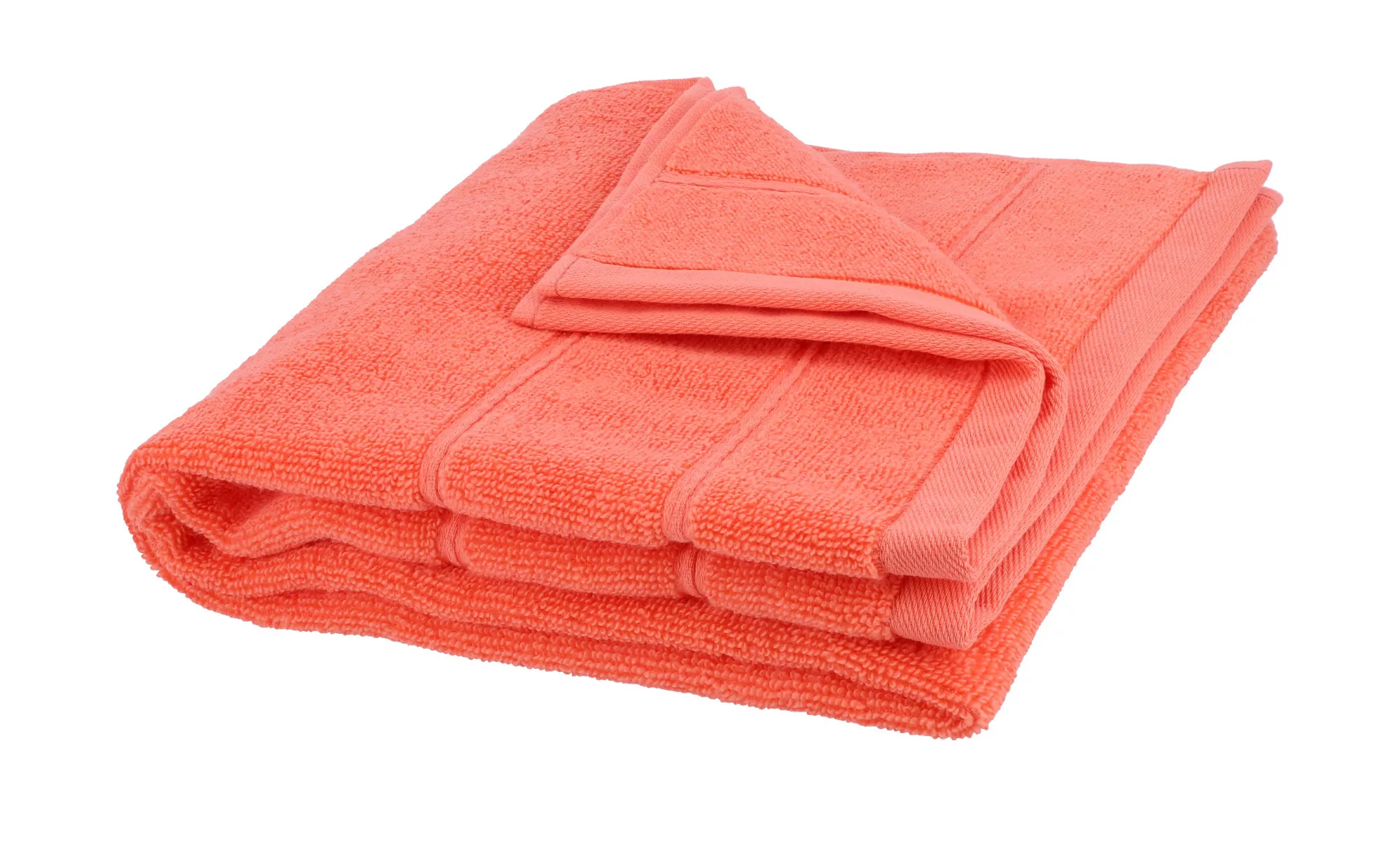 HOME STORY Handtuch  Lifestyle - orange - reine Baumwolle, Baumwolle - 50 c günstig online kaufen