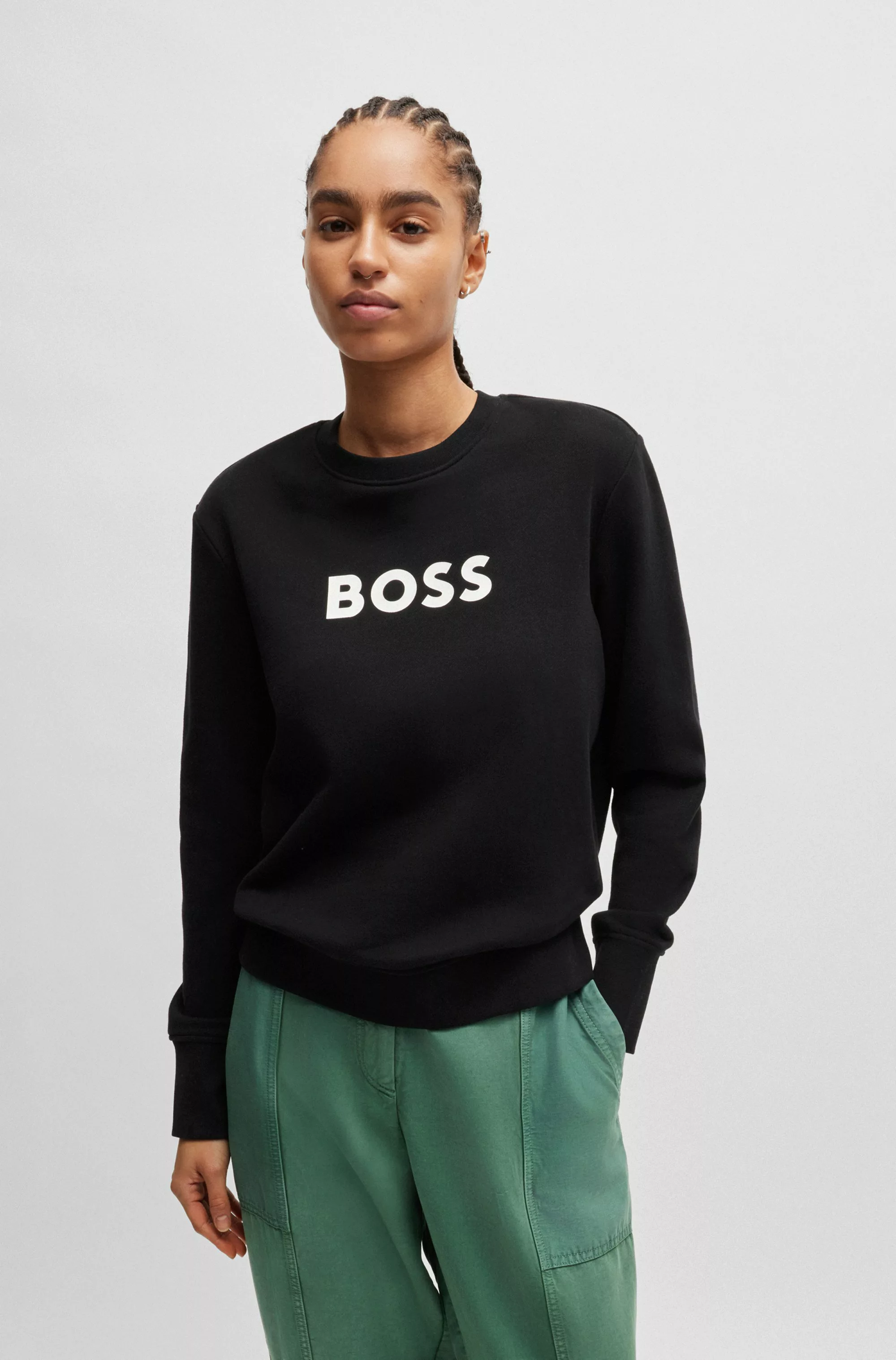 BOSS ORANGE Sweatshirt "C Elaboss 6", mit Rundhalsausschnitt günstig online kaufen