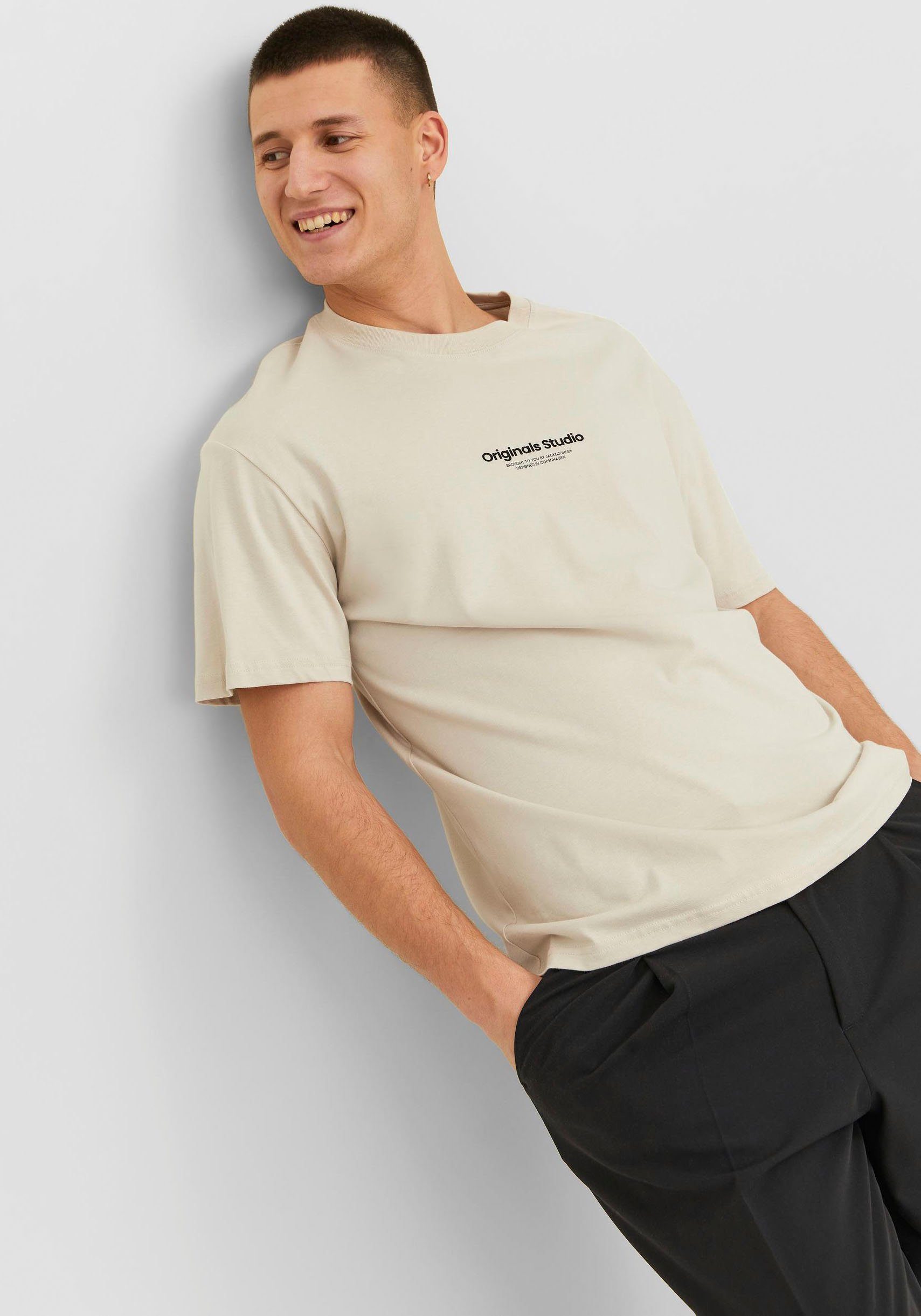 Jack & Jones Herren Rundhals T-Shirt JORVESTERBRO - Regular Fit günstig online kaufen