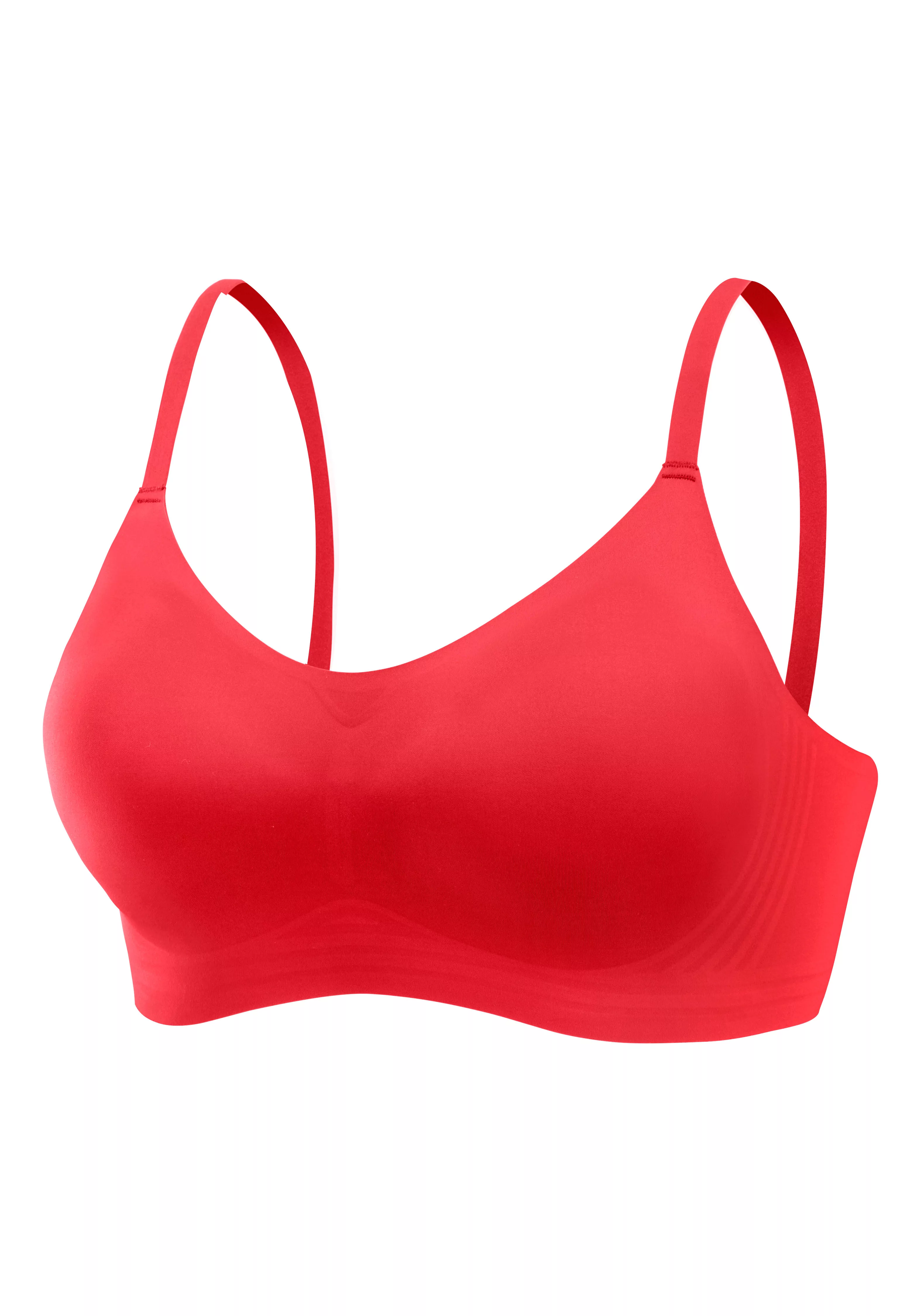 Nuance Bralette-BH, SEAMLESS ohne Bügel, mit herausnehmbarem Push-up-Kissen günstig online kaufen