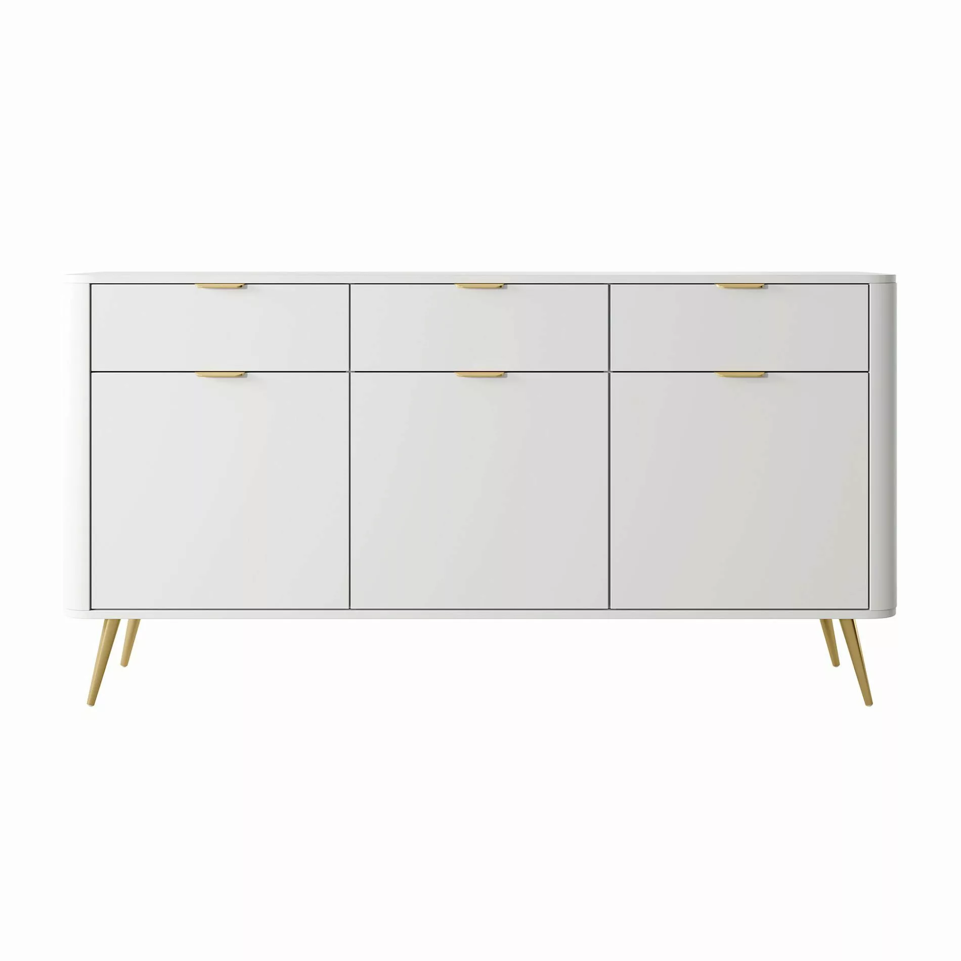 Selsey Sideboard OVAL, 3-türig mit 3 günstig online kaufen
