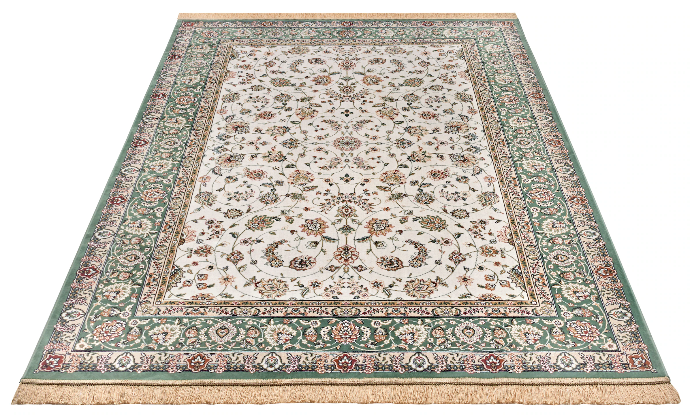 freundin Home Collection Teppich »Djamila«, rechteckig, 3 mm Höhe, Orient-D günstig online kaufen