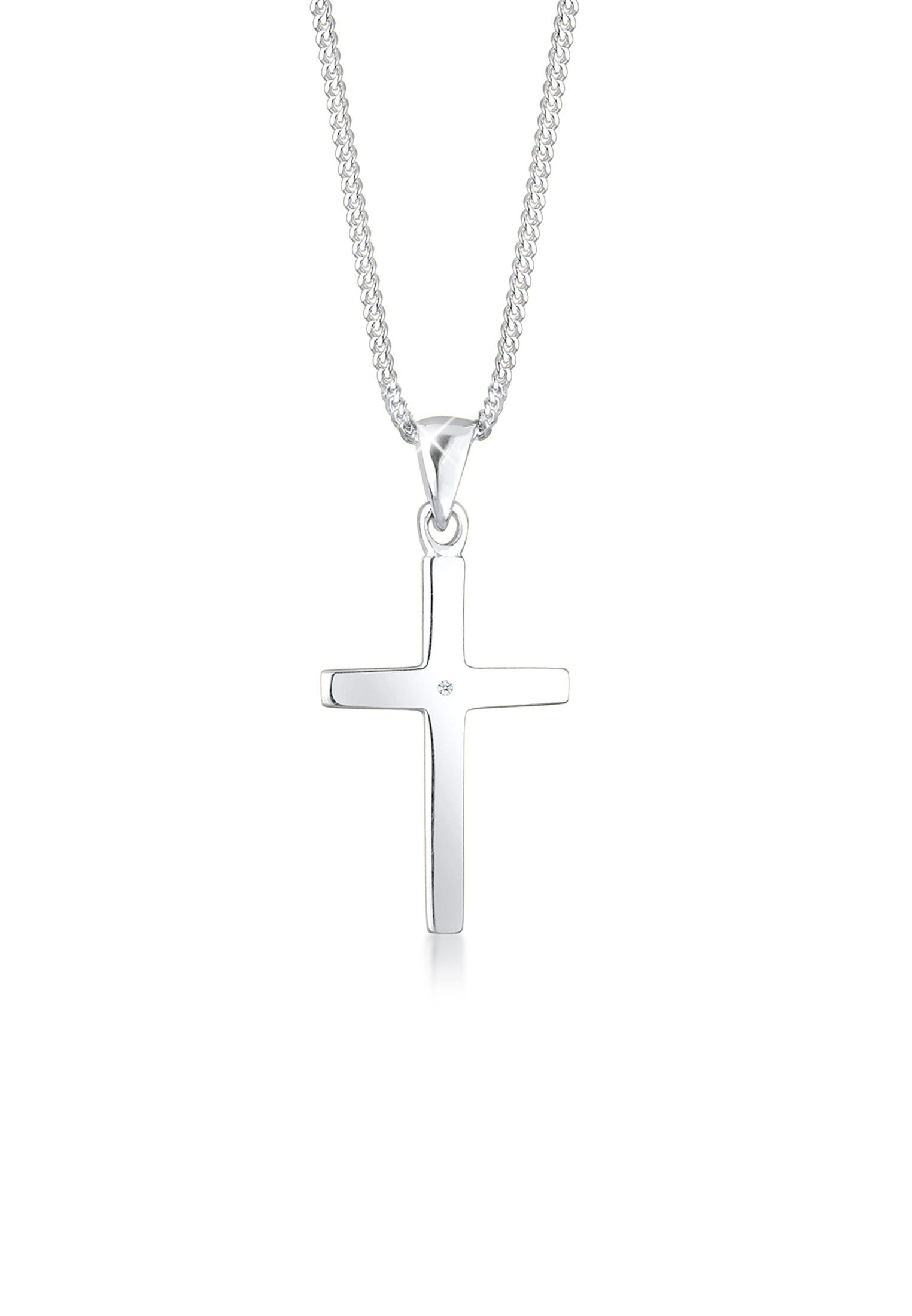 Elli DIAMONDS Kette mit Anhänger Kreuz günstig online kaufen