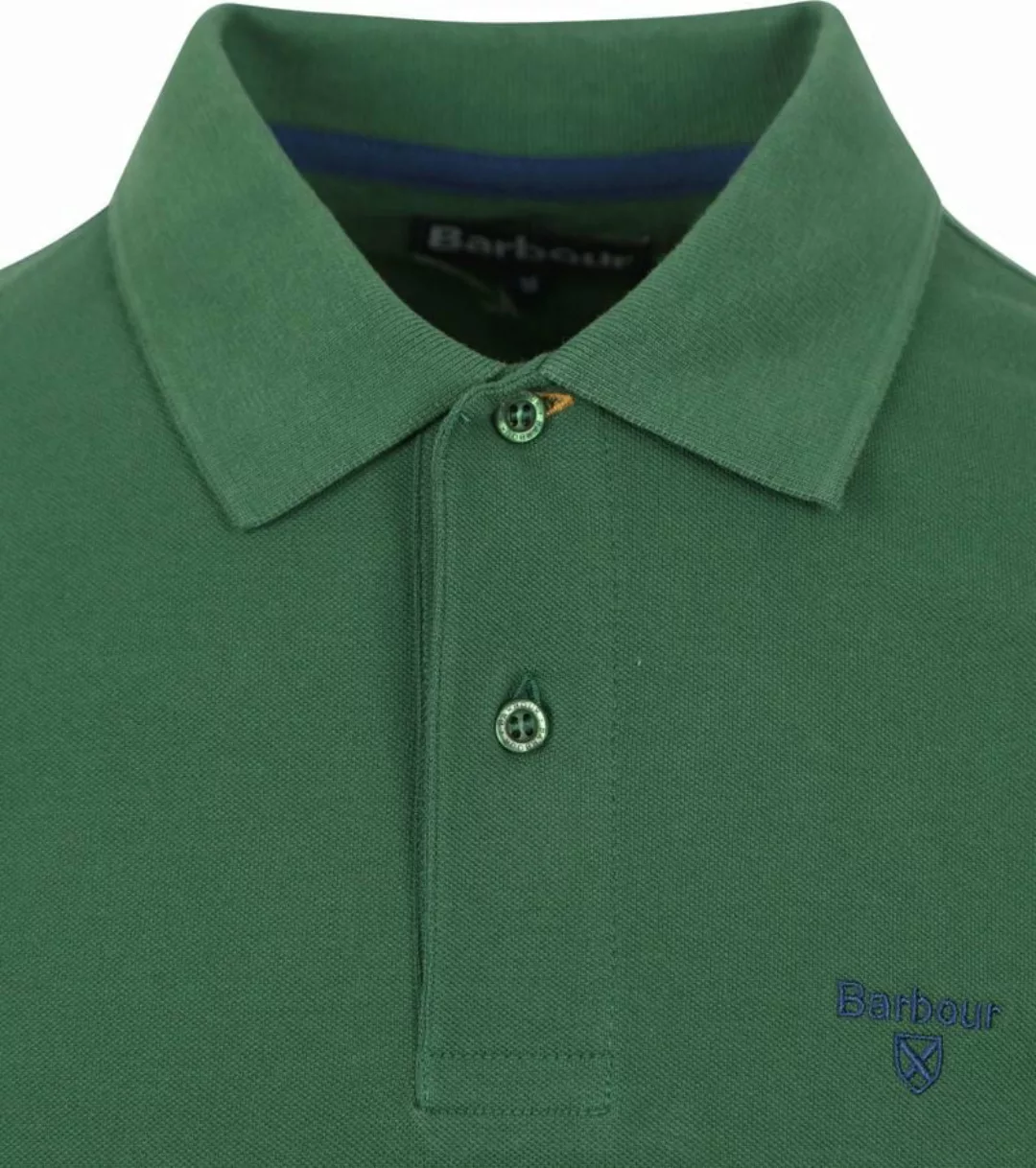 Barbour Poloshirt Grün - Größe L günstig online kaufen