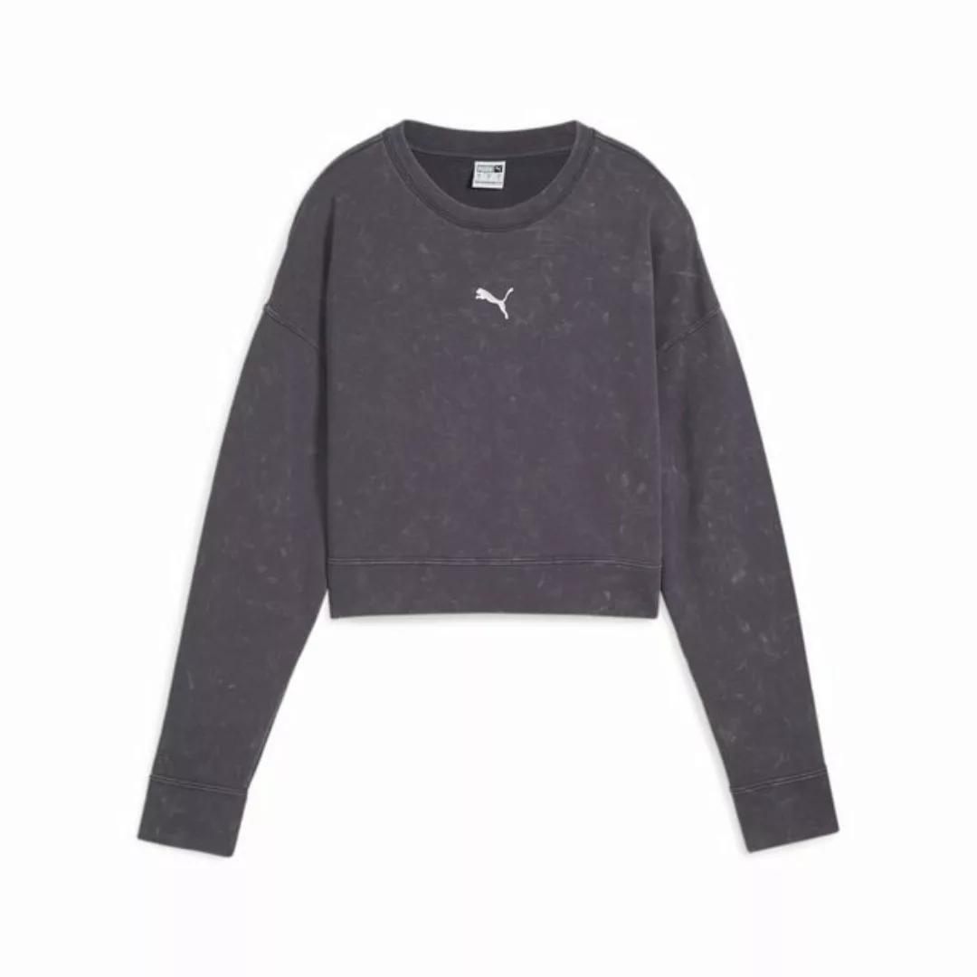 PUMA Sweatshirt DARE TO Relaxed Fit Pullover mit Waschung und Rundhalsaussc günstig online kaufen