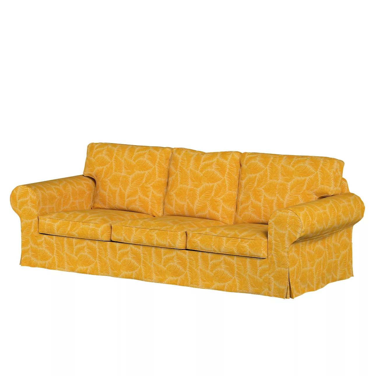 Bezug für Ektorp 3-Sitzer Schlafsofa, neues Modell (2013), honiggelb, 40cm günstig online kaufen