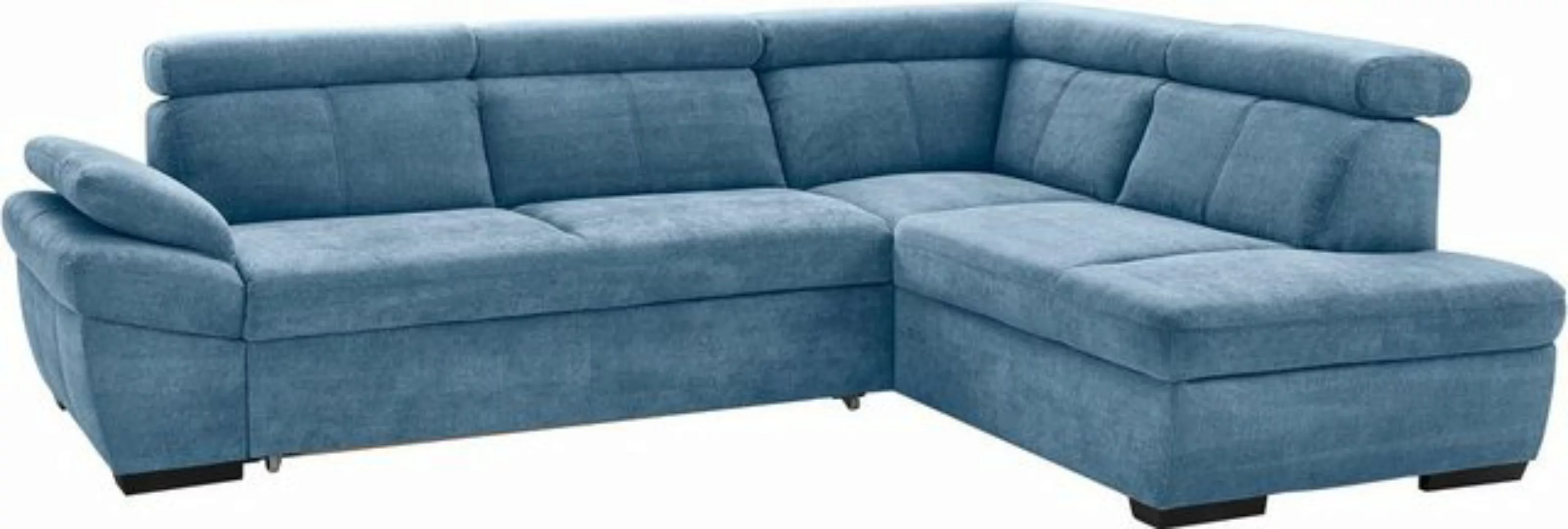 exxpo - sofa fashion Ecksofa Salerno, inklusive Kopfteil- und Armteilverste günstig online kaufen