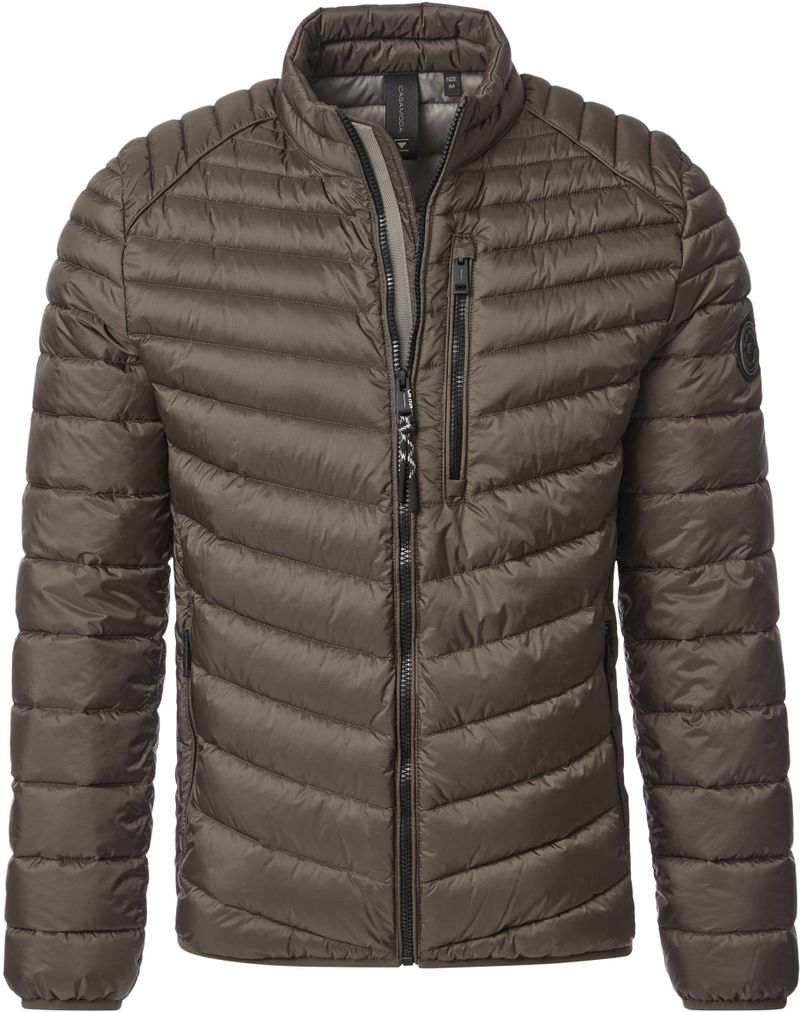 Casa Moda Jacke Puffer Taupe - Größe 4XL günstig online kaufen