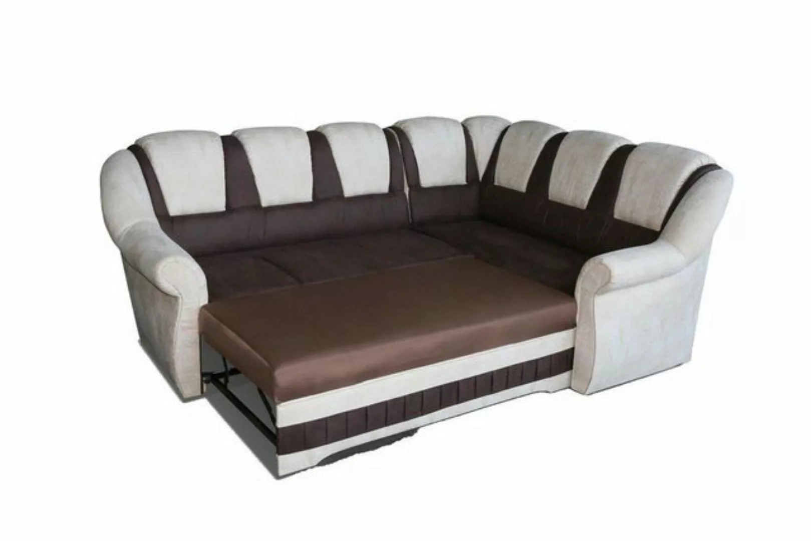 JVmoebel Ecksofa Ecksofa Schlafsofa Couch Sofa Wohnlandschaft Sofas Couchen günstig online kaufen