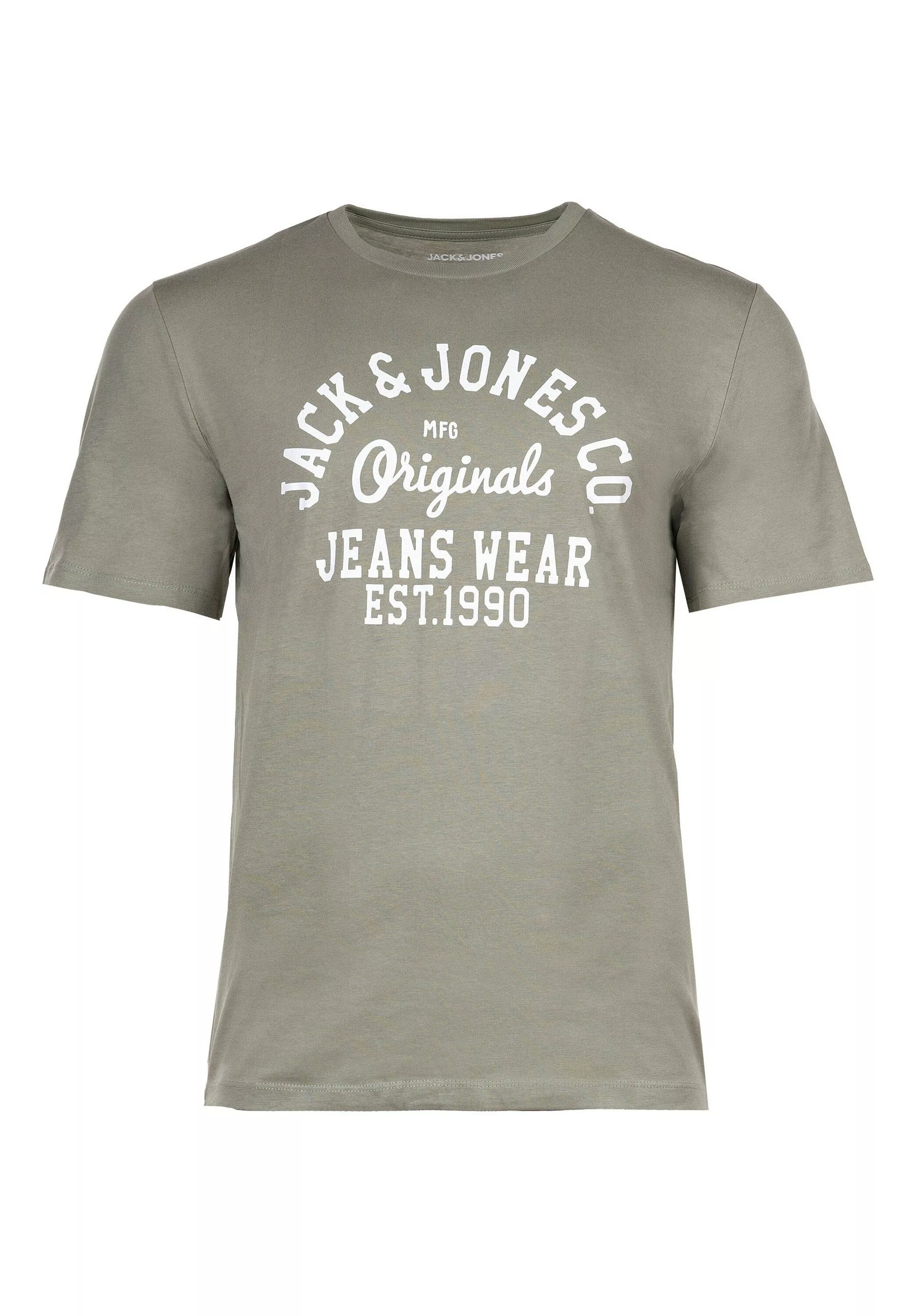 Jack & Jones T-Shirt "T-Shirt JJLEOGRA TEE CREW NECK 5PK 5er Pack" günstig online kaufen