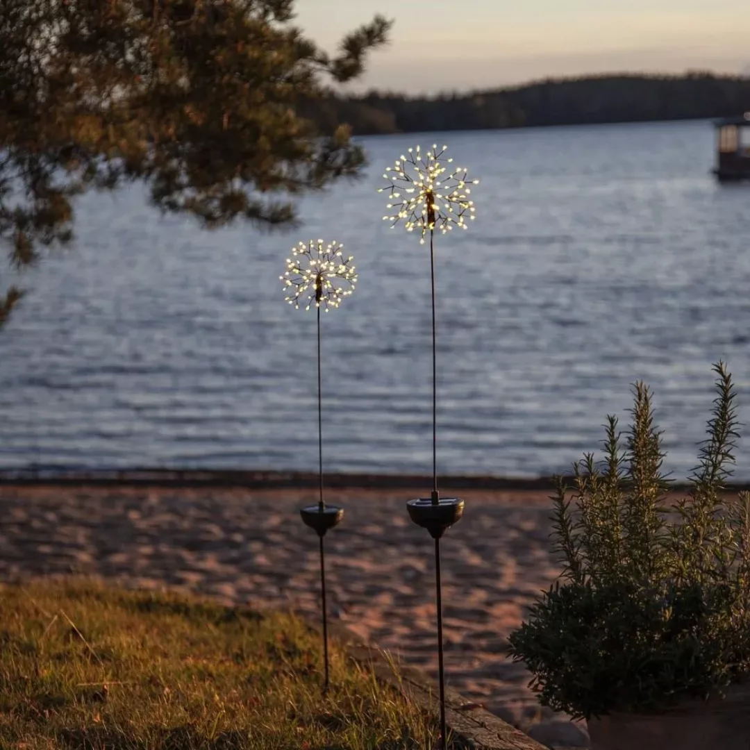 LED-Solarleuchte Firework mit Erdspieß, 85 cm günstig online kaufen