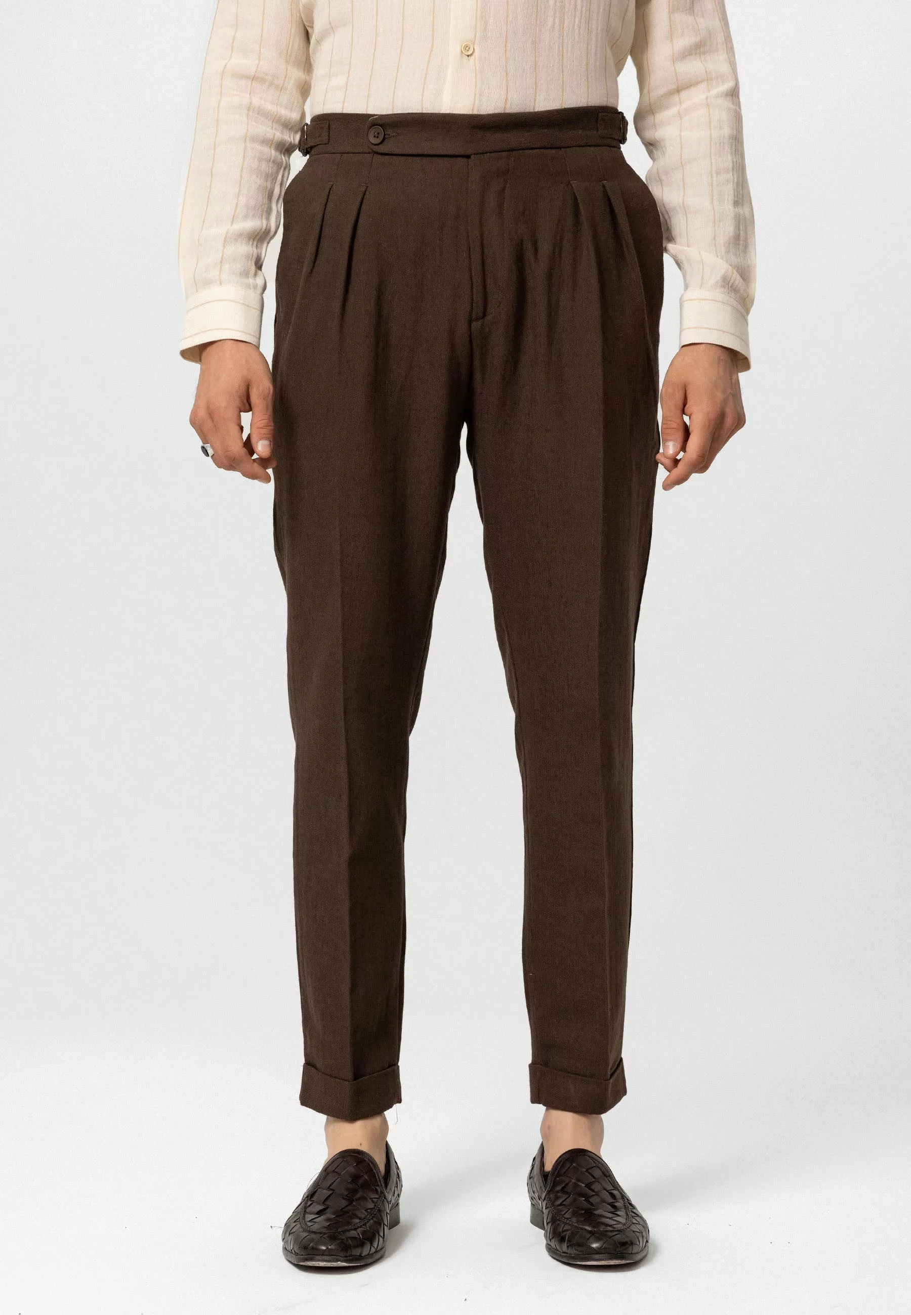 Antioch  Hosen Augusto High Waist Regular Fit Trouser günstig online kaufen