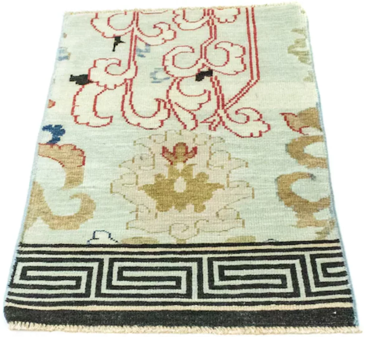 morgenland Wollteppich »Designer Teppich handgeknüpft mehrfarbig«, rechteck günstig online kaufen