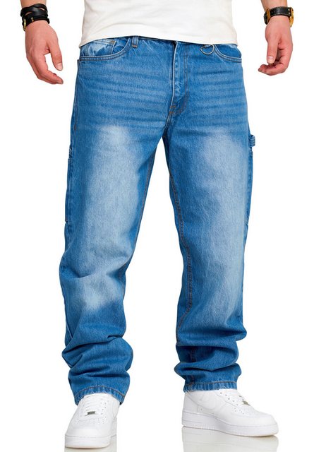 SOULSTAR Straight-Jeans S2CHEB Herren Lange Hose Carpenter Jeans Bermuda Re günstig online kaufen