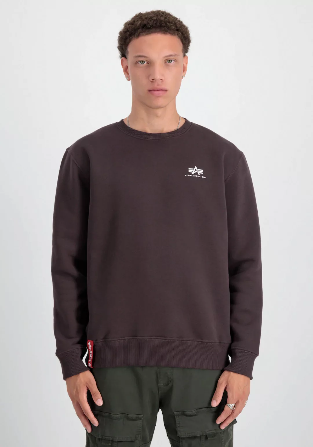 Alpha Industries Sweater "Alpha Industries Men - Sweatshirts Basic Sweater günstig online kaufen