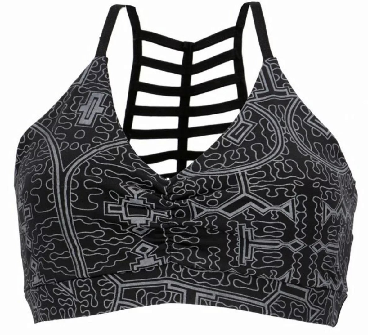 Guru-Shop T-Shirt Goa Psytrance Bikini Top, Boho Top, Pixi Yoga.. Psychedel günstig online kaufen