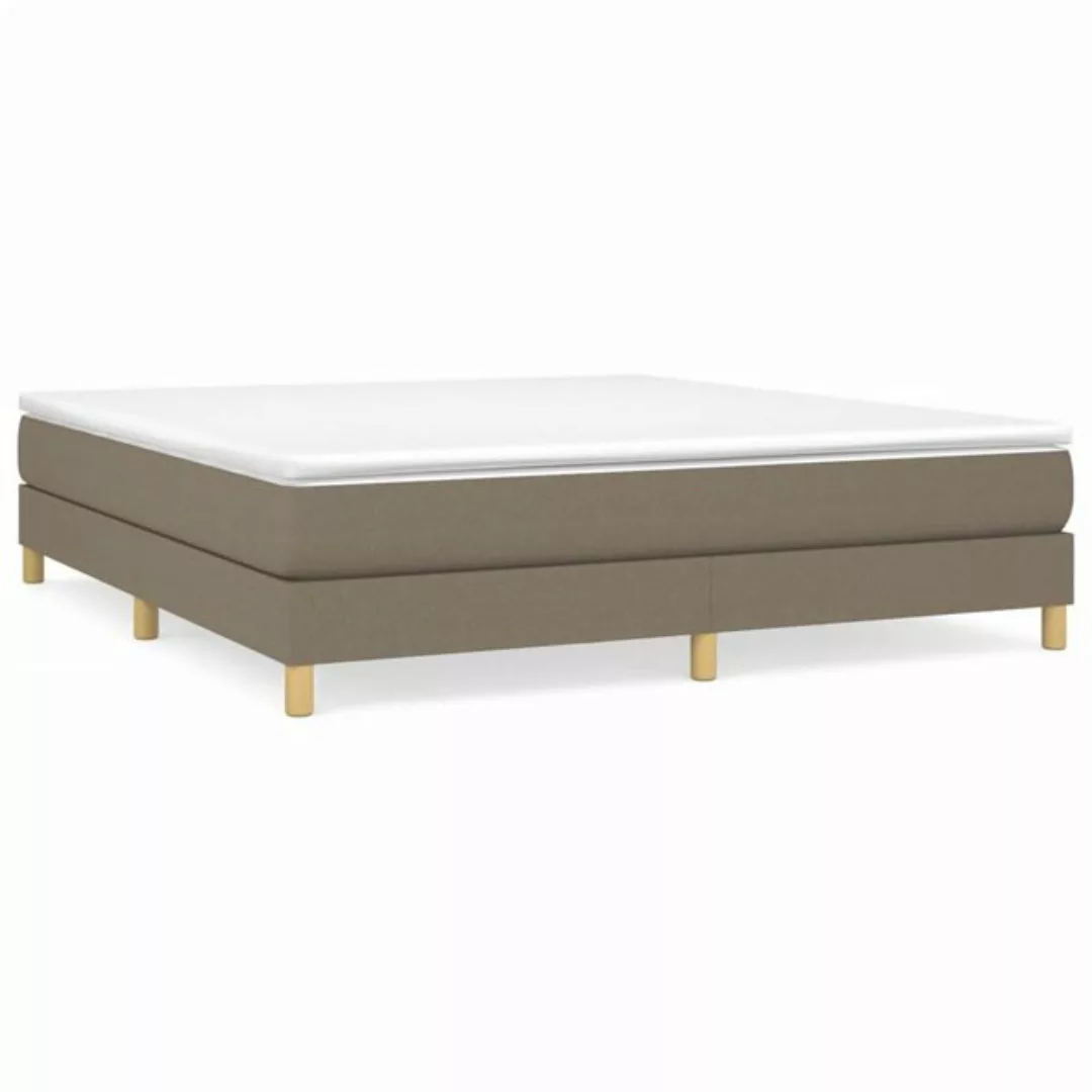 Vidaxl Boxspringbett Taupe 180x200 Cm Stoff günstig online kaufen