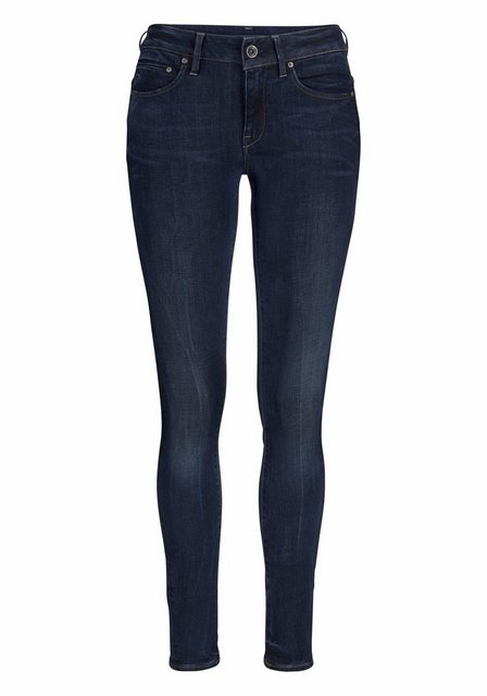 G-STAR Skinny-fit-Jeans Midge Zip Skinny mit Reißverschluss-Taschen hinten günstig online kaufen