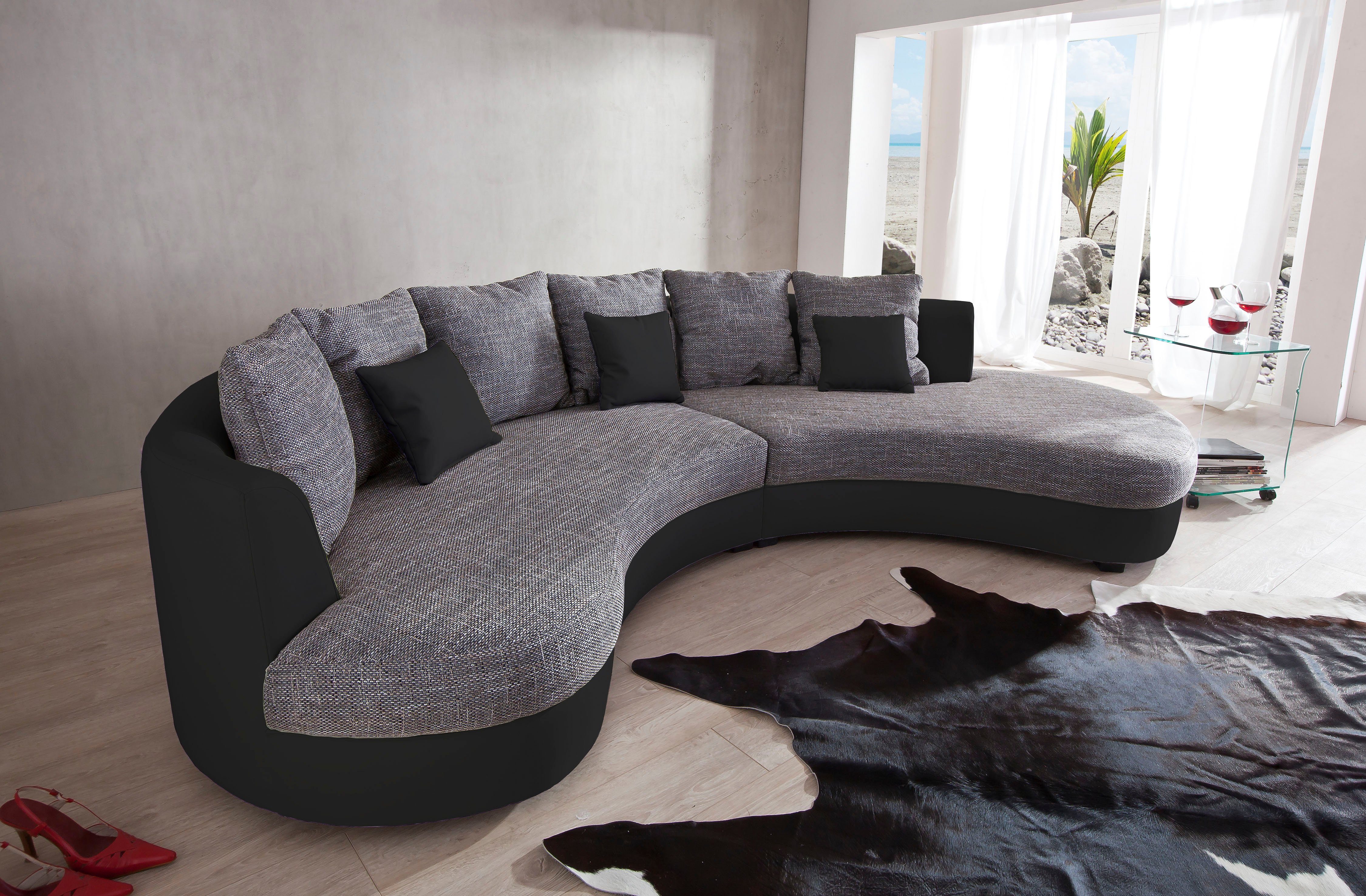 INOSIGN Ecksofa "Limoncello organische Formensprache, L-Form", ergonomische günstig online kaufen