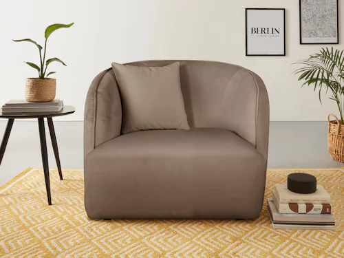 andas Sessel "Knautschzone", auch mit Bouclé-Bezug günstig online kaufen